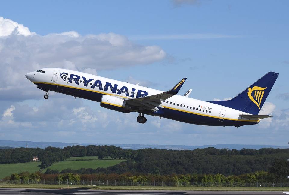 letadlo Ryanair