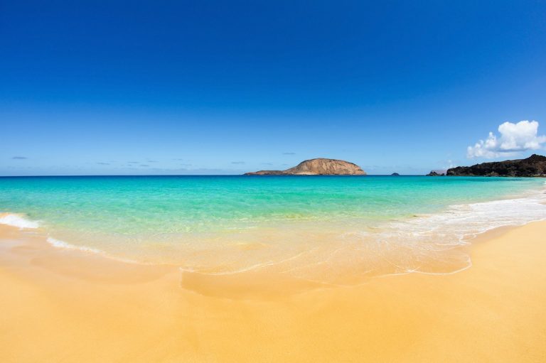 La graciosa island - Las Conchas beach, Lanzarote