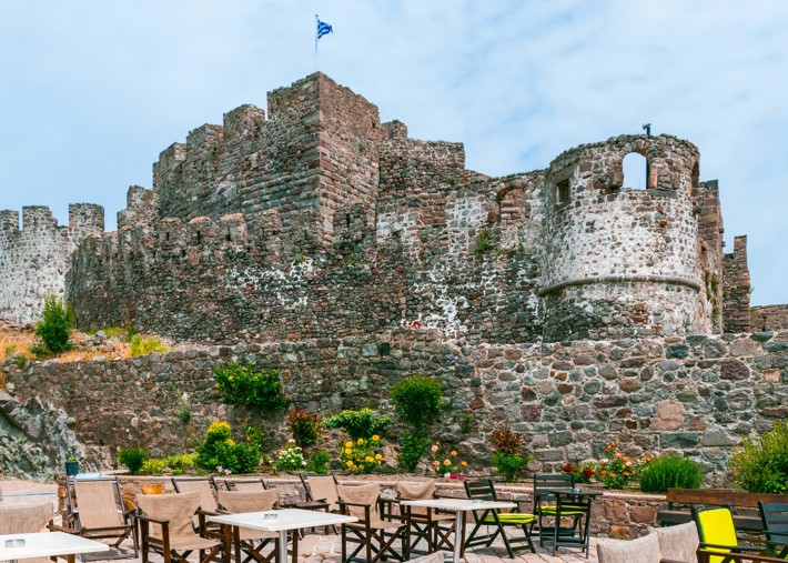 hrad Molyvos, Lesbos