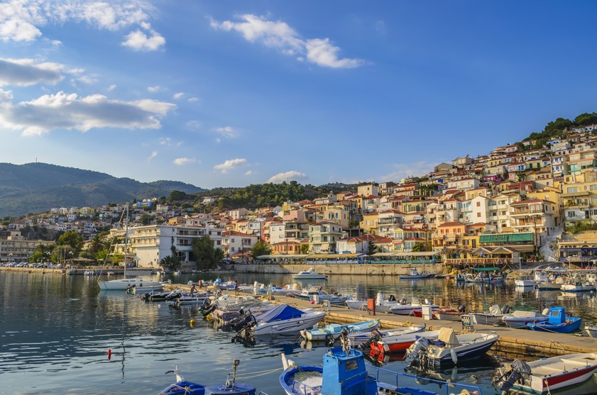 město Plomari, Lesbos