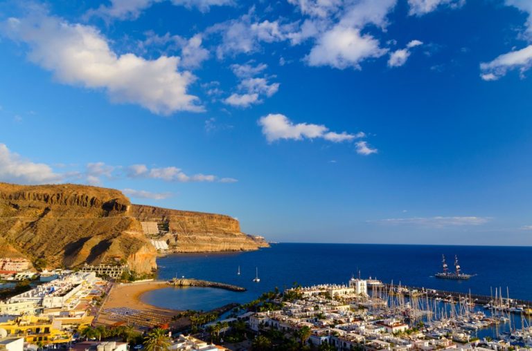 Puerto de Mogan pláž, Gran canaria