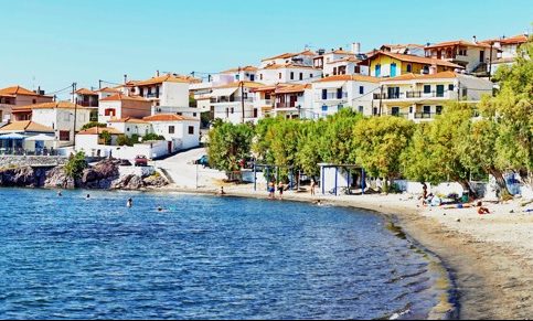 pláž Sigri, Lesbos