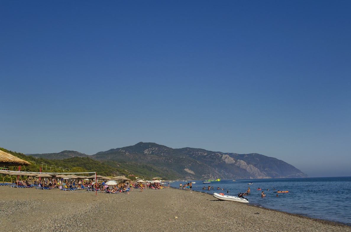 pláž Vatera, Lesbos