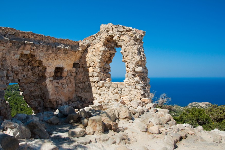 Hrad monolithos 2. Rhodos