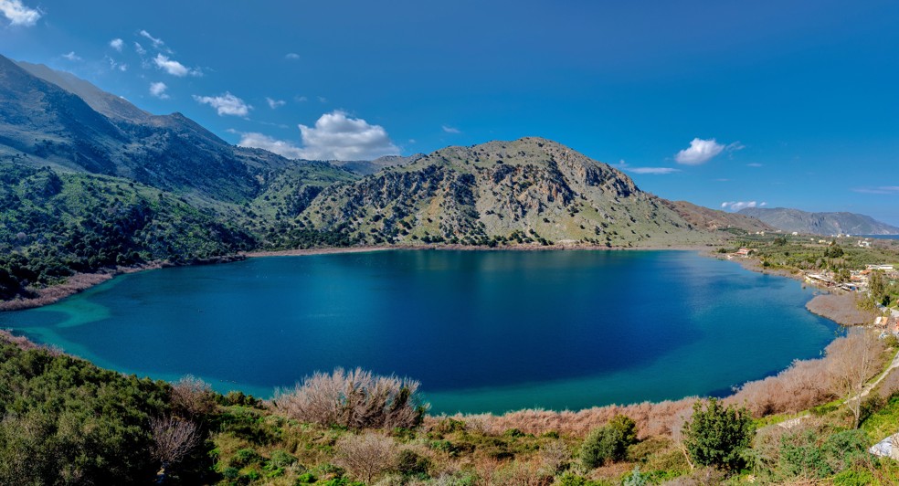Jezero Kournas, Kréta