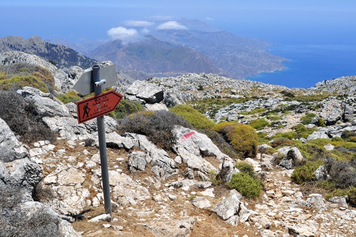 Kali Limni - the highest top of Karpathos