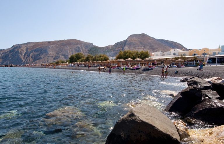 Kamari Beach, Santorini