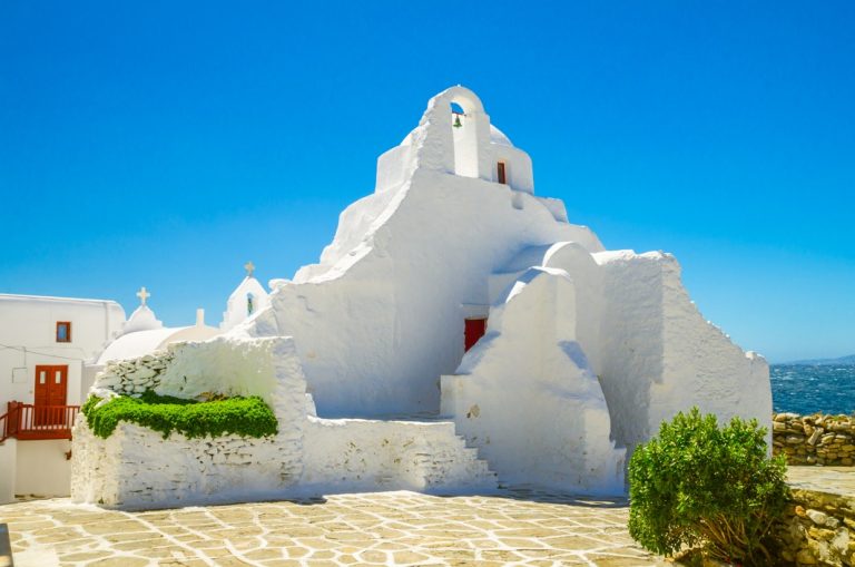 Kostel Panagia Paraportiani, Mykonos