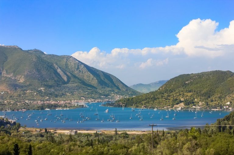Nidri na ostrově Lefkada