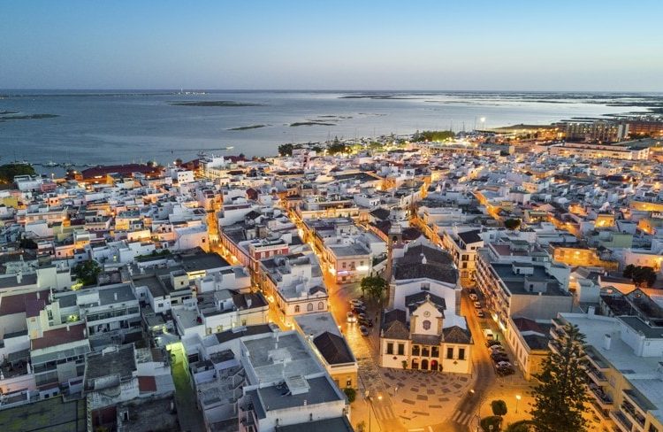 Olhao, Algarve, Portugalsko