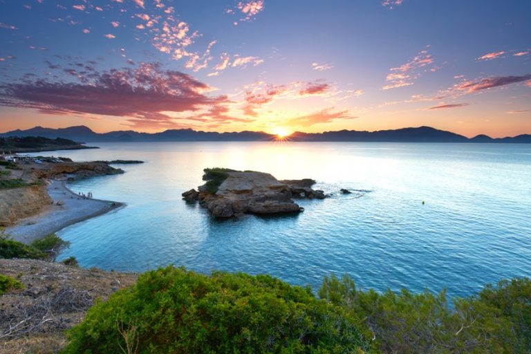 S`illot, Bay of Pollenca near Alcudia, Mallorca