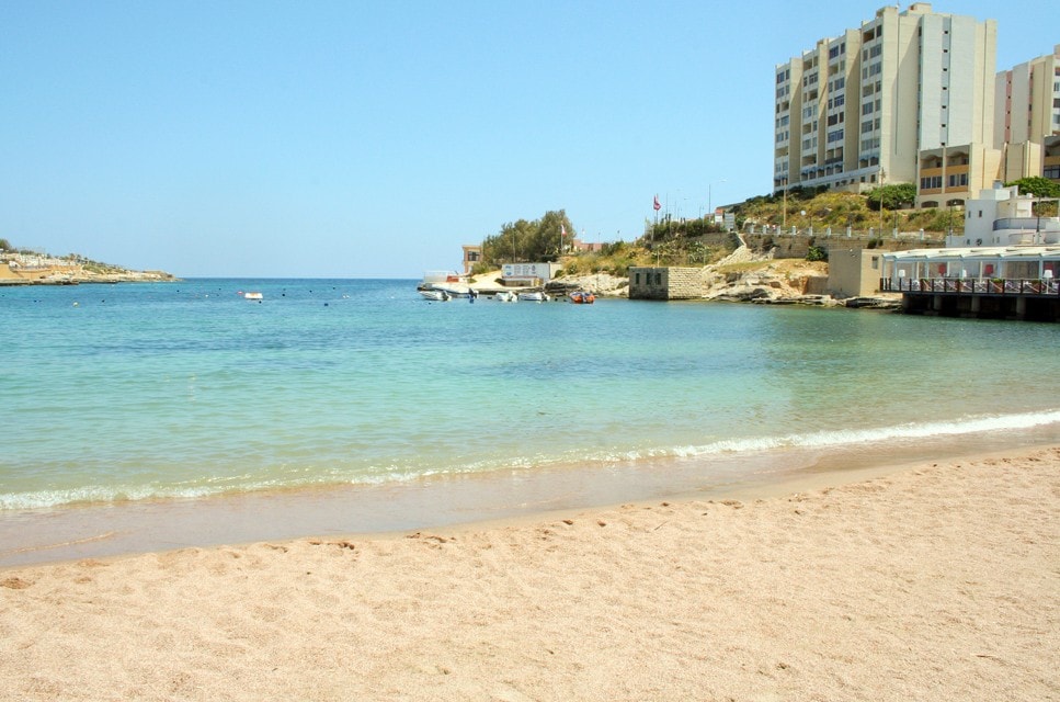 St. George beach, Paceville, St- Julian's, Malta