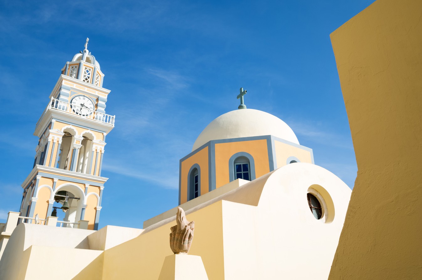kostel svatého Jana Křtitele, Fira, Santorini
