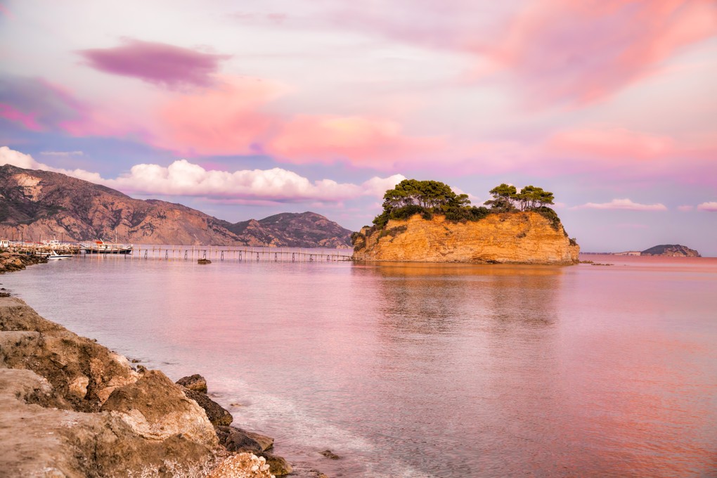 most na ostrov Agios Sostis, Zakynthos