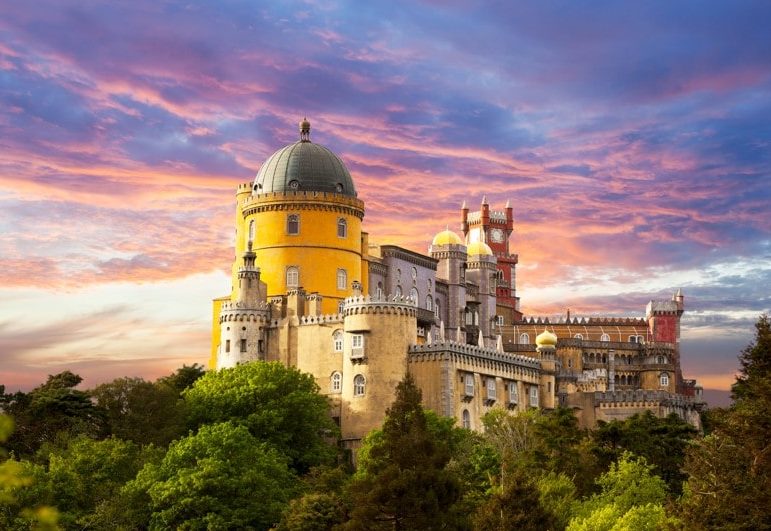 palác Pena sintra, Portugalsko