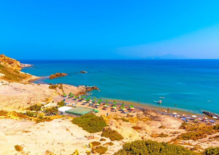 pláž Camel na Kefalos area in Kos