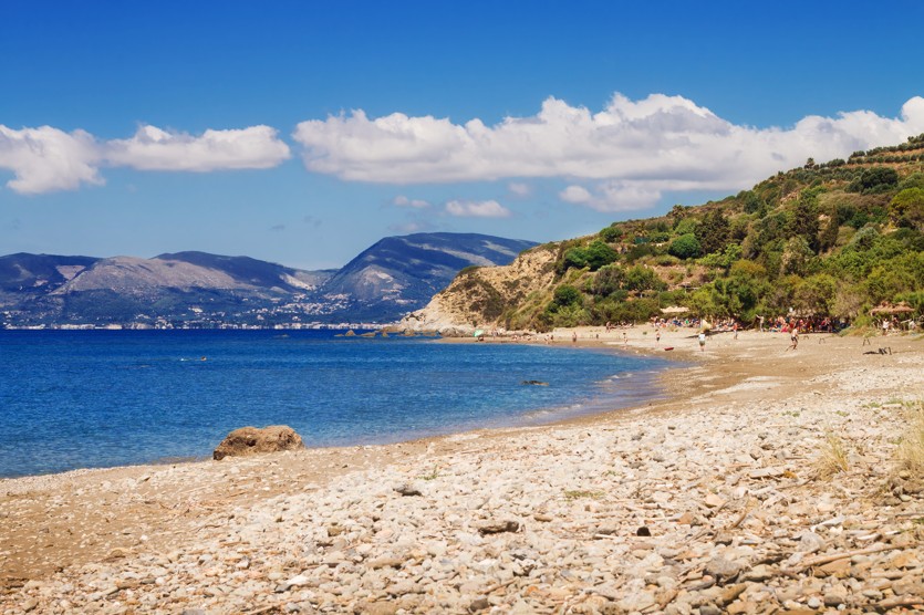 pláž Dafni zakynthos