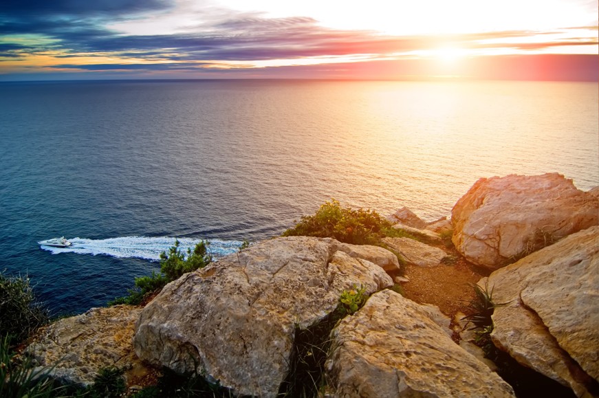 západ slunce, Mallorka