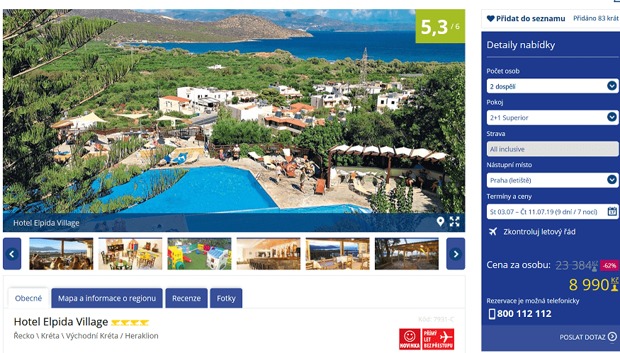 Last minute zájezd na Santorini