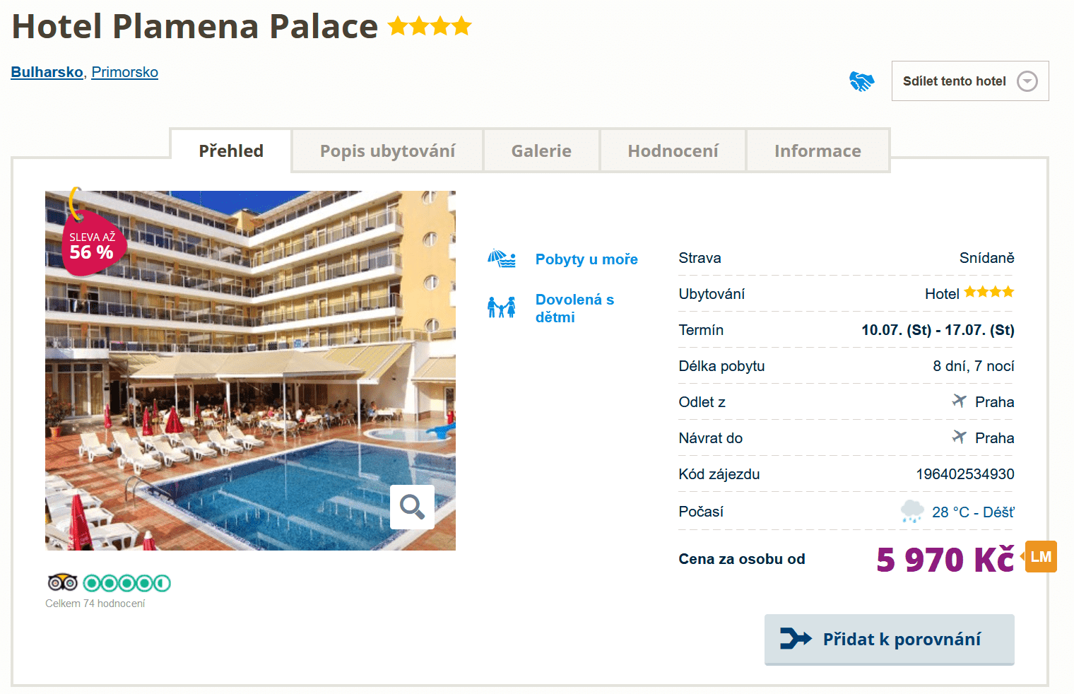 Levná All Inclusive dovolená na Zakynthosu