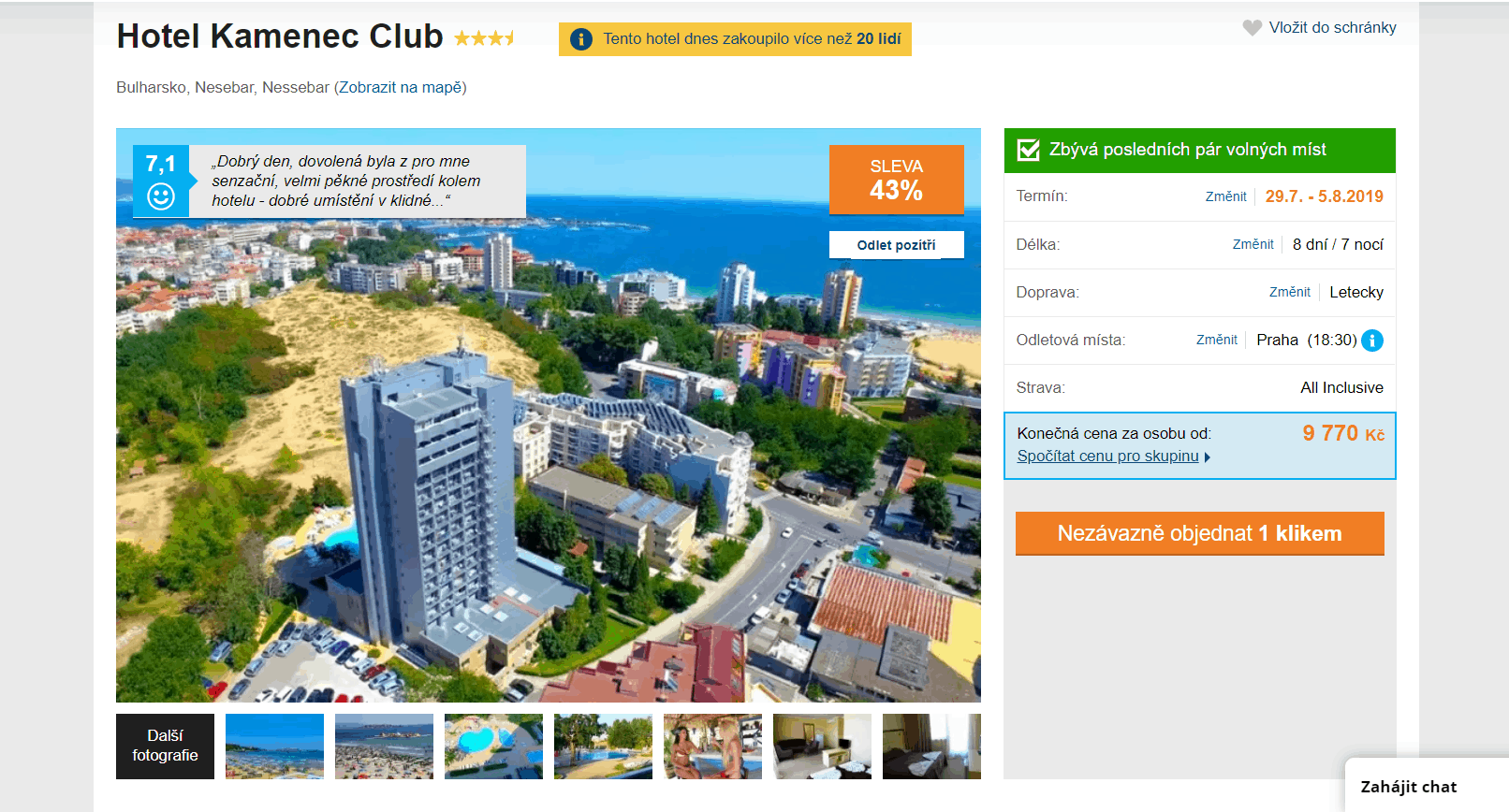 Zájezd do Bulharska