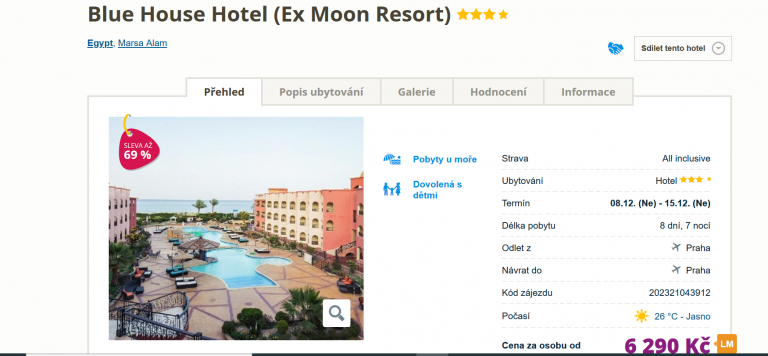 Egypt zájezd za akční cenu