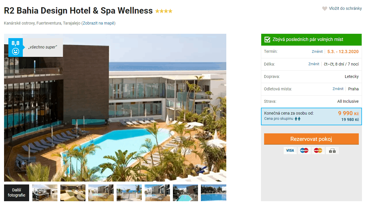 Zájezd na Fuerteventuru