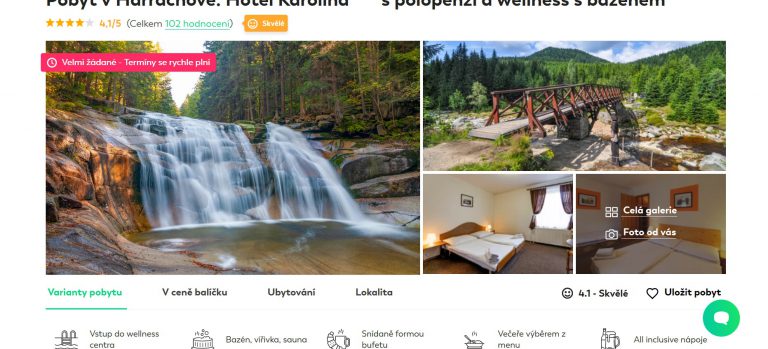 dovolená v česku harrachov