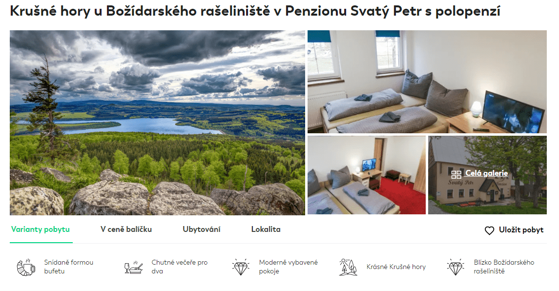 Pobyt v Krušných horách