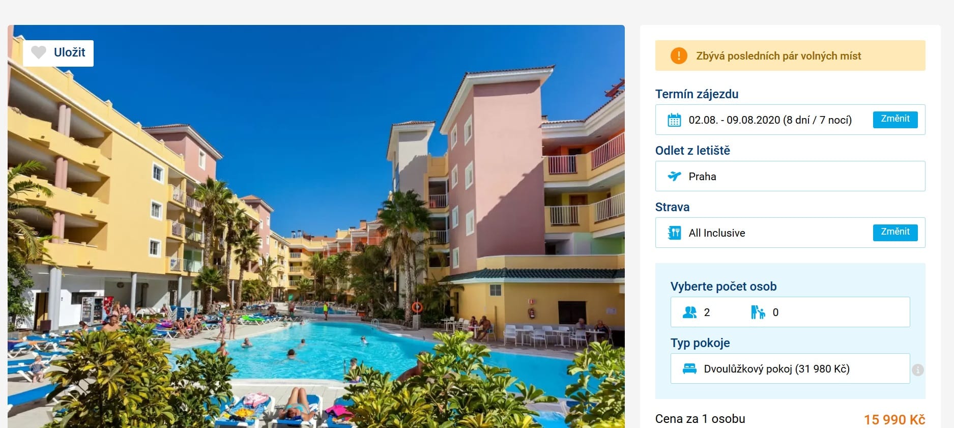 zájezd fuerteventura, invia