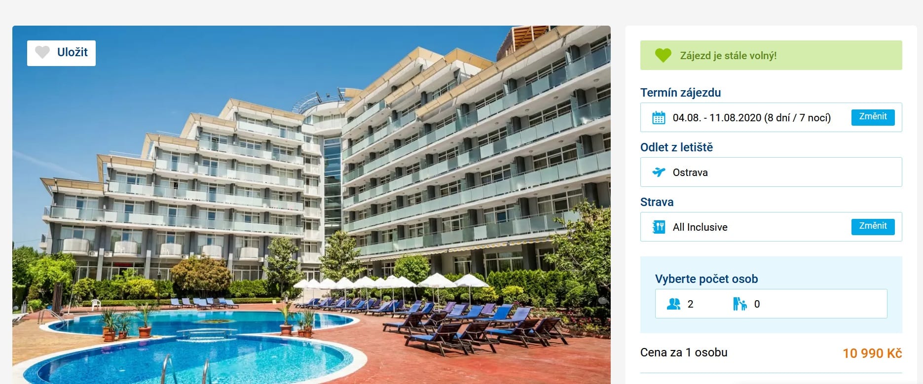 zájezd hotel perla invia