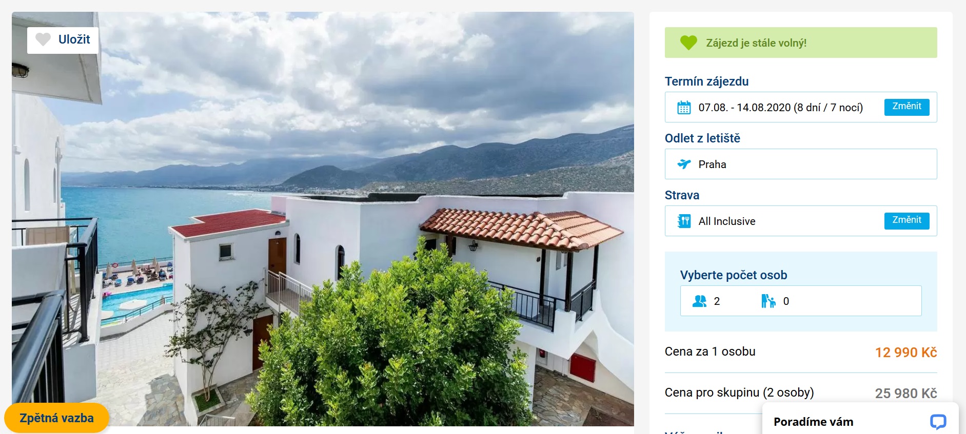 zájezd horizon beach invia