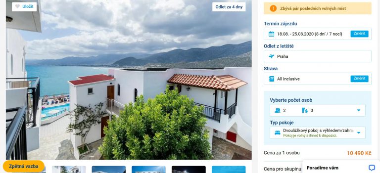 zájezd kréta invia