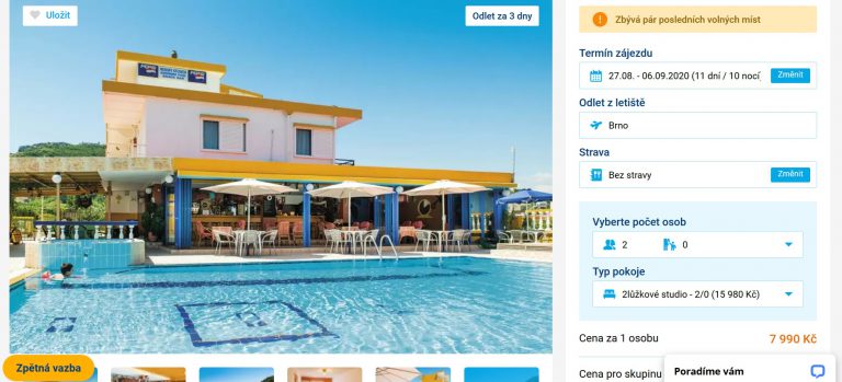 zájezd rhodos invia