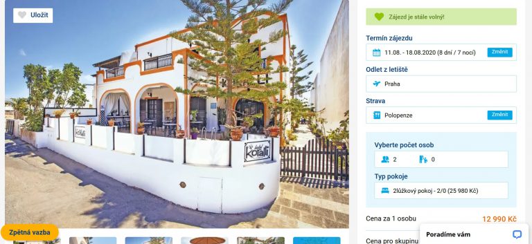 zájezd koralli invia