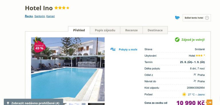 zájezd ino