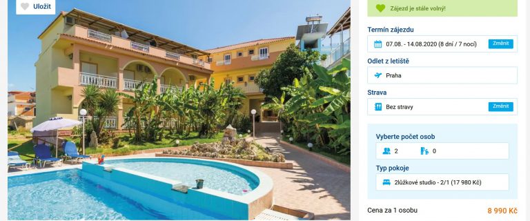 zájezd zakynthos invia