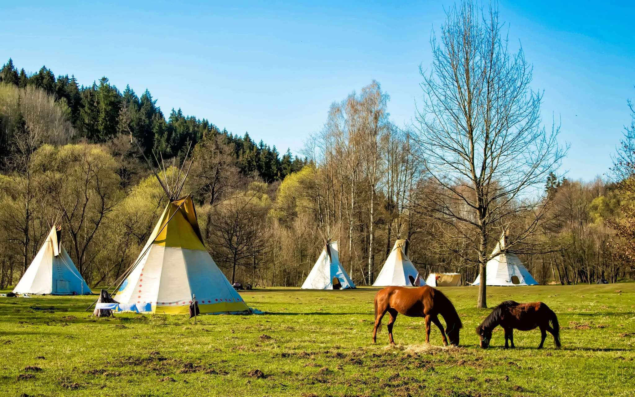 teepee pobyt, travelking