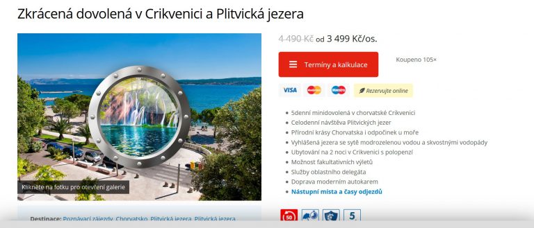 zájezd české kormidlo