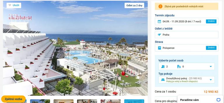 zájezd gala tenerife