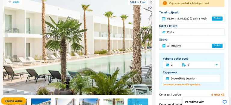 zájezd white dreams